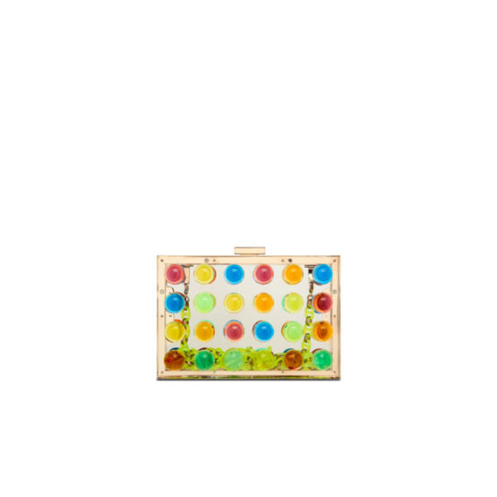Women Minaudière Bag - Multicolore