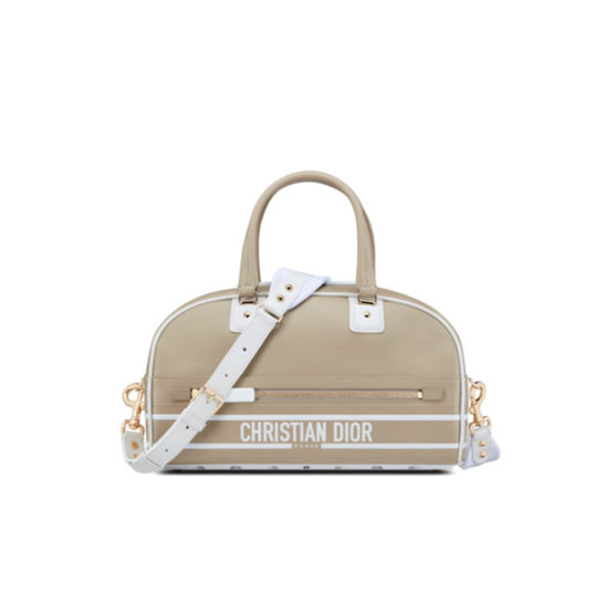 Women Medium Dior Vibe Bag - Beige/Multicolor 1