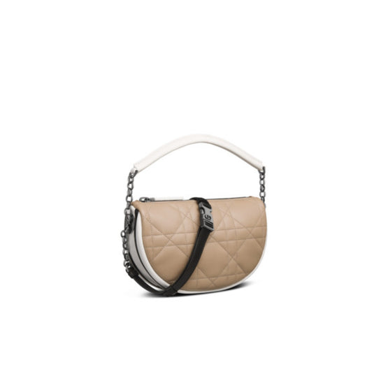 Women Small Dior Vibe Hobo Bag - Beige/Multicolor 2
