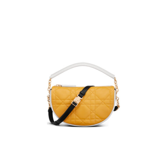 Women Small Dior Vibe Hobo Bag - Jaune/Multicolor