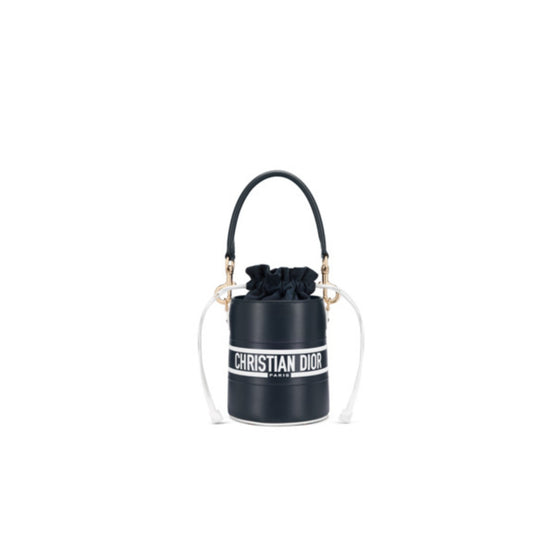 Women Small Dior Vibe Bucket Bag - Bleu/Multicolor