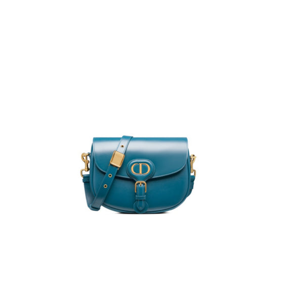 Women Medium Dior Bobby Bag - Steel Blue