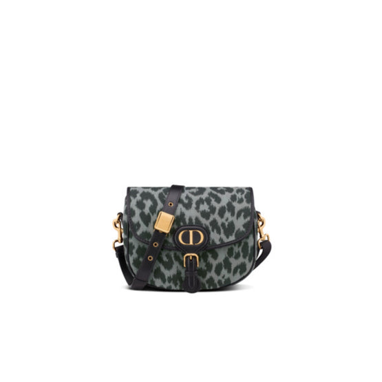 Women Medium Dior Bobby Bag - Gris/Noir