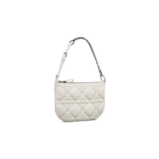Women Mini Dior Caro Tulip Bag - Latte Dior