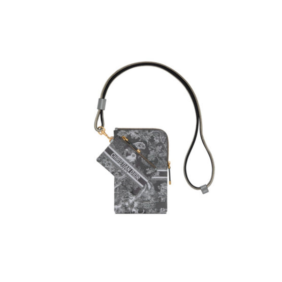 Women DiorTravel Multifunctional Pouch - Gris/Multicolor