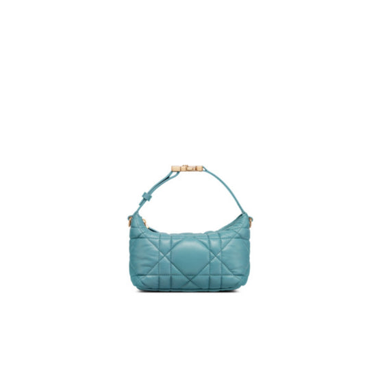 Women Small DiorTravel Nomad Pouch - Cerulean Blue