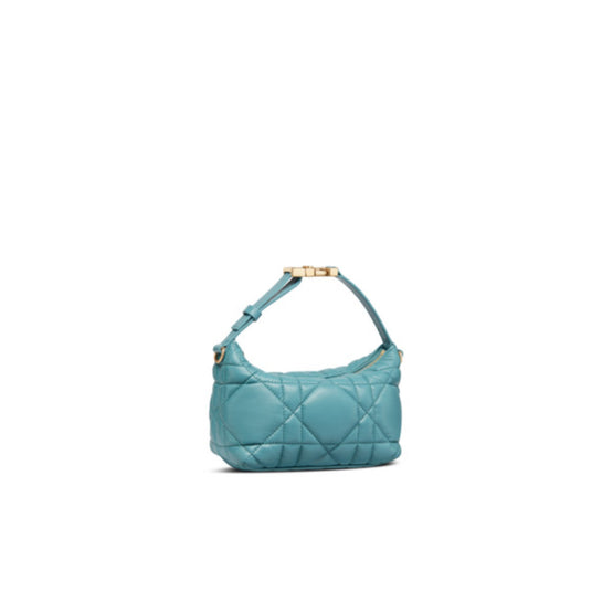 Women Small DiorTravel Nomad Pouch - Cerulean Blue